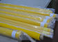 80 شاشة صفراء البوليستر شبكة نسيج لطباعة النسيج ، عرض 250 سم