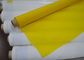55 خيوط طباعة بوليستر شبكة 77T للقميص / النسيج ، اللون الأصفر