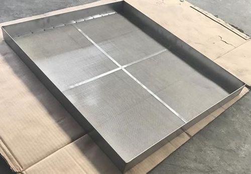 Latest company news about 80 قطعة 0.6MM صواني حجم شبكة معدنية الافتتاح