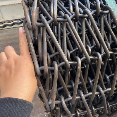 سعر جيد آلة رملة المانغنيزية الفولاذية النوع الحلزوني الشبكة السلكية الحزام الناقل الانترنت