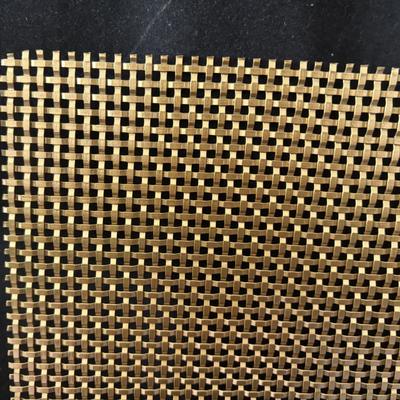 سعر جيد شبكة سلكية زخرفية من البرونز النحاسي العتيق شبكة منسوجة من الفولاذ المقاوم للصدأ 304 في أبواب الخزانة والشاشة الانترنت