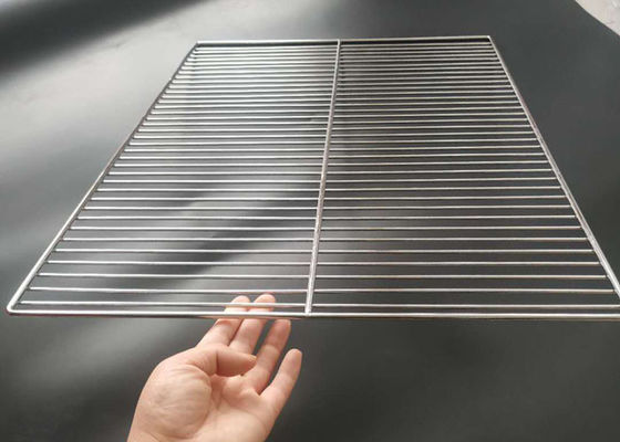 سعر جيد 530mm X 325mm 304 الفولاذ المقاوم للصدأ FDA شبكة سلكية فرن صينية الانترنت
