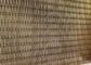 صفائح شبكية معدنية مزخرفة باللون الذهبي لتزيين الجدران الخارجية