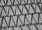 حزام سير الفولاذ المقاوم للصدأ حلزوني للفرن ، حزام شبكة معدنية