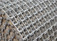 سطح مسطح الفولاذ المقاوم للصدأ شبكة أسلاك معدنية سلسلة ربط الحزام الناقل مع متوازن