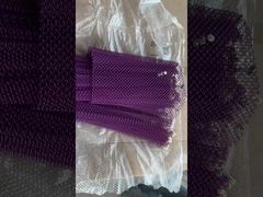 الزخرفية الحديدية شبكة الستائر الملفوفة الألومنيوم السلكية الشبكة سقف الستائر سلسلة وصلة شريط الستائر