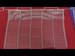 حزام ناقل مرن مسطح من الفولاذ المقاوم للصدأ