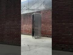 عربة حامل الفولاذ المقاوم للصدأ