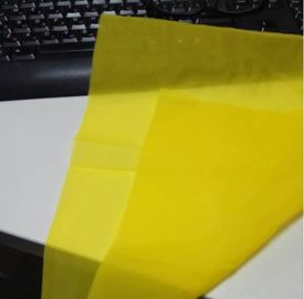 شبكة طباعة الشاشة البوليستر الأصفر 80-48 للمنسوجات ، عرض 115 سم ~ 365 سم