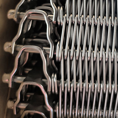 خط نفق تبريد خبز الطعام، حزام ناقل شبكي بسلسلة للخبز والبسكويت والكعك