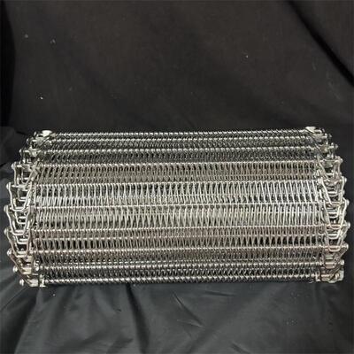 سعر جيد Stainless Steel Freezing Food Conveyor 304 Stainless Steel Spiral Balance Mesh Belt الانترنت
