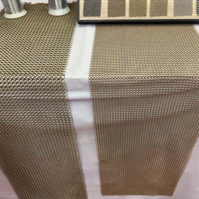 سعر جيد الذهب اللون الفولاذ المقاوم للصدأ الزخرفية سلسلة ربط حلقة شبكة Chainmail حلقة الشاشة الانترنت