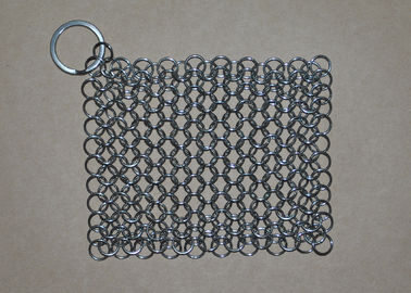 سعر جيد مستطيلة Chainmail الحديد الزهر عموم الغسيل أسلاك الفولاذ المقاوم للصدأ الغسيل الانترنت
