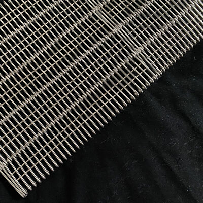 سعر جيد سلسلة ناقلة شبكية معدنية من الفولاذ المقاوم للصدأ بدرجة غذائية 304، حزام ناقل حلقي للفرن البسكويت، فرن التلدين، فرن النفق، التبريد الانترنت