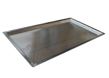 سعر جيد 600 * 400MM 5MM ثقب الفولاذ المقاوم للصدأ صينية الخبز مثقبة للخبز / البسكويت الانترنت