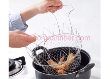 سعر جيد Enjoy Cooking Mesh Basket Strainer Net Kitchen Cooking Tool For Fda الانترنت