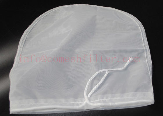 FDA Nut Mesh Bag كيس حليب الجوز للقنب الطبيعي مع الرباط