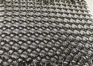 سعر جيد الأمن ملحومة Chainmail Ring 0.8mm شبكة أسلاك الفولاذ المقاوم للصدأ الانترنت
