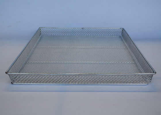 FDA Wire Dehydrator Drying Steel Mesh Tray للأغذية