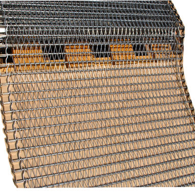 سعر جيد 201 Resistance High Temperature Oven Spiral Conveyor Belt الانترنت